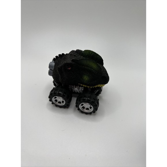 Dino Heads Pullback Friction Cars Dinosaur Monster Truck Toy Vehicle (Lot of 5) - Picture 3 of 6